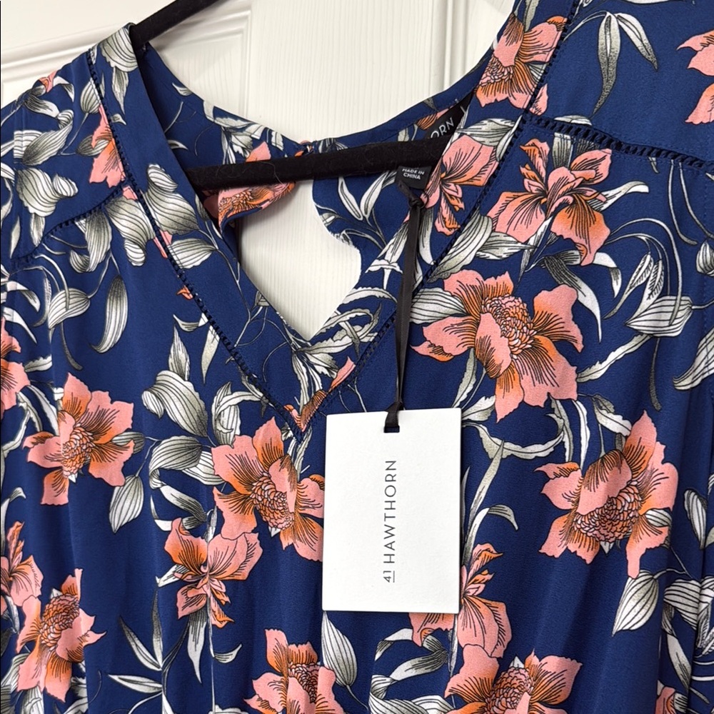 Floral Blue Dress by 41 Hawthorn